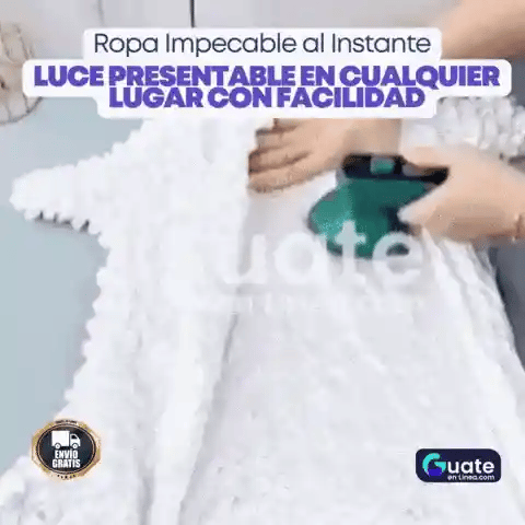 Mini Plancha de Vapor - La Solución Portátil para Ropa Sin Arrugas
