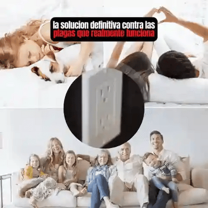 ✅🪳REPELENTE ULTRASONICO PARA INSECTOS Y ROEDORES🐀